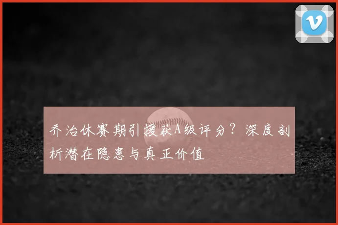 乔治休赛期引援获A级评分？深度剖析潜在隐患与真正价值